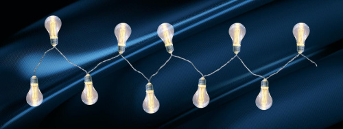 Светодиодная гирлянда Globo X-Mas AA белая 29973-10