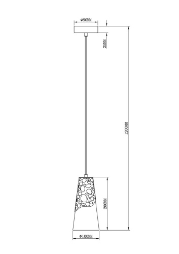 Подвесной светильник Moderli Natali V2820-1P