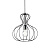 Подвесной светильник Ideal Lux Ampolla-1 SP1 Nero 148502