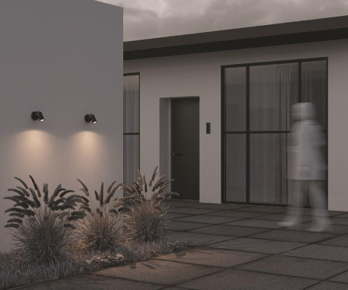 Настенный светильник (бра) Outdoor O025WL-01B