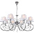 Подвесная люстра Stilfort Loretto 1008/09/08P