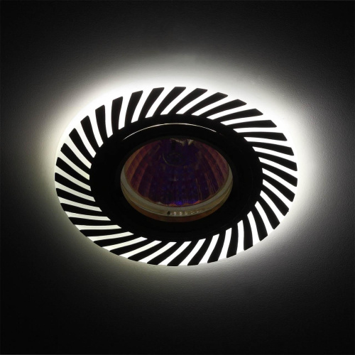 Точечный светильник ЭРА DK LD39 WH/CH Б0037376