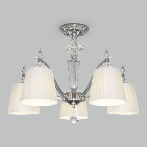 Потолочная люстра Eurosvet Diva 60122/5 хром Потолочная люстра Eurosvet Diva 60122/5 хром