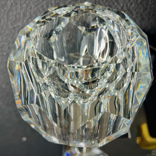 Бра Rh Boule De Cristal Double Sconce Chrome By Imperiumloft