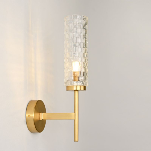 Настенный светильник BRWL7055 antique brass