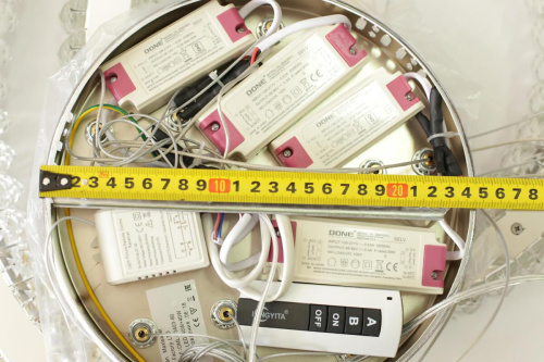 Подвесной светодиодный светильник Omnilux Preli OML-03403-80