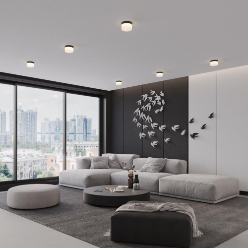 Потолочный светодиодный светильник Novotech Over Aura 359445 Потолочный светодиодный светильник Novotech Over Aura 359445