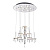 Подвесная люстра Escada 466/8S