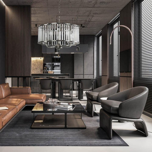 Подвесная люстра Lumien Hall Lenora LH3062/5P-NL-CL Подвесная люстра Lumien Hall Lenora LH3062/5P-NL-CL