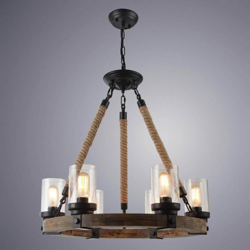 Подвесная люстра Arte Lamp A1693SP-6BR Подвесная люстра Arte Lamp A1693SP-6BR