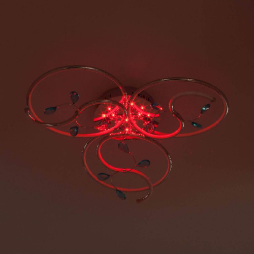 Потолочный светодиодный светильник Eurosvet 90131/3 хром