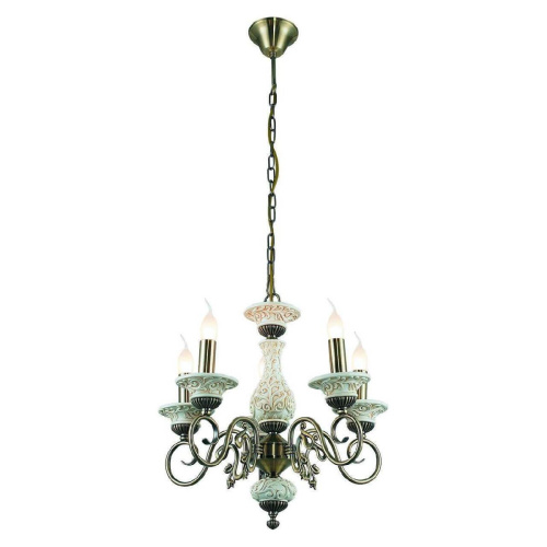 Подвесная люстра Toplight Sylvia TL7280D-05AB Подвесная люстра Toplight Sylvia TL7280D-05AB
