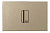 Выключатель карточный ABB Zenit 16A 250V шампань 2CLA221410N1901