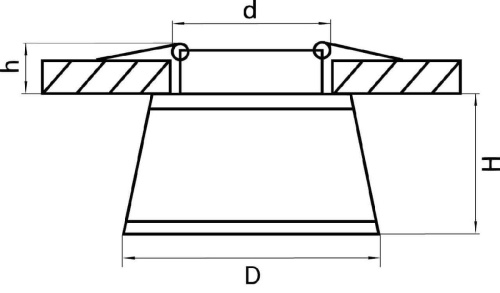 Встраиваемый светильник Lightstar Maturo 072152