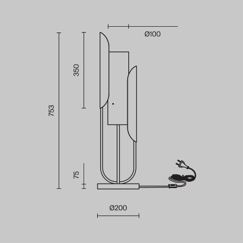 Настольная лампа Maytoni Сipresso Z014TL-01G Настольная лампа Maytoni Сipresso Z014TL-01G