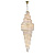 Каскадная люстра Newport Amanda 8954/C gold М0069915