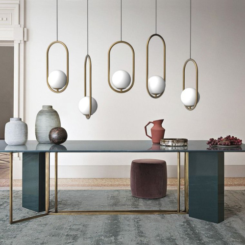 Подвесной Светильник Matthew Mccormick Hoop 50 Бронза Mila Pendant By Imperiumloft