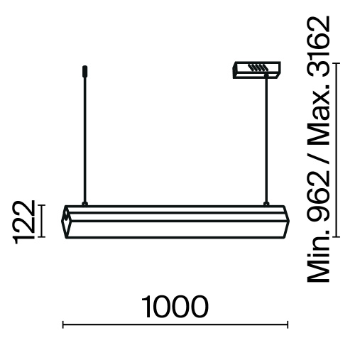 Подвесной светильник Maytoni MOD250PL-L36BS3K