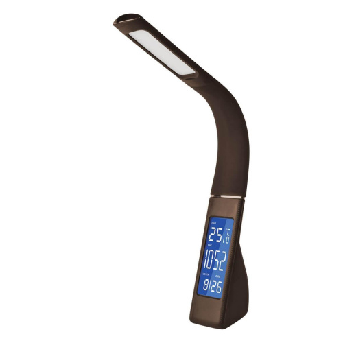 Настольная лампа Uniel TLD-550 Brown/LED/260Lm/4500K/Dimmer UL-00003334 Настольная лампа Uniel TLD-550 Brown/LED/260Lm/4500K/Dimmer UL-00003334