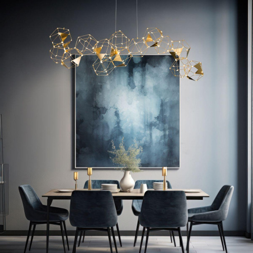 Подвесной светодиодный светильник Eurosvet Uma 90368/14 медь Подвесной светодиодный светильник Eurosvet Uma 90368/14 медь