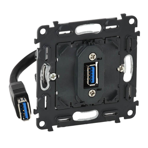 Розетка USB Legrand Valena Мех In Matic 753082