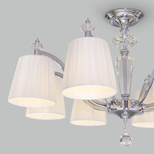 Потолочная люстра Eurosvet Diva 60122/8 хром Потолочная люстра Eurosvet Diva 60122/8 хром