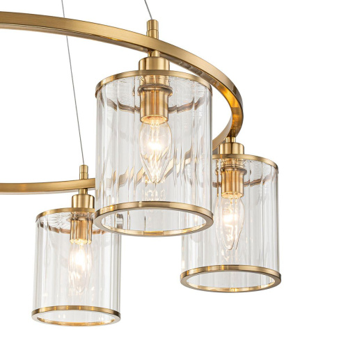 Подвесная люстра Indigo Dante 13022/6P Brass V000405 Подвесная люстра Indigo Dante 13022/6P Brass V000405