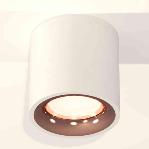 Комплект накладного светильника Ambrella light Techno Spot XS7531025 SWH/PPG белый песок/золото розовое полированное (C7531, N7015) Комплект накладного светильника Ambrella light Techno Spot XS7531025 SWH/PPG белый песок/золото розовое полированное (C7531, N7015)