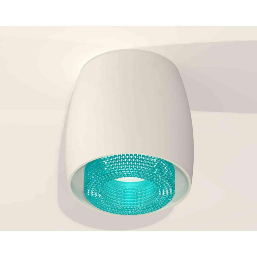 Комплект накладного светильника Ambrella light Techno Spot XS1141023 SWH/BL белый песок/голубой (C1141, N7194)
