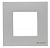 Рамка 1-постовая ABB Zenit серебро 2CLA227100N1301