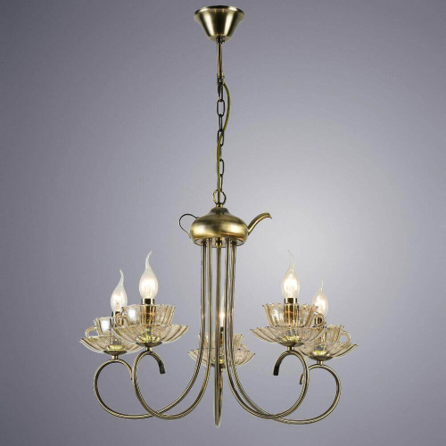 Подвесная люстра Arte Lamp A1750LM-5AB Подвесная люстра Arte Lamp A1750LM-5AB