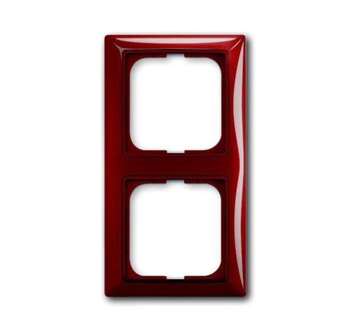 Рамка 2-постовая ABB Basic55 foyer-красный 2CKA001725A1517 Рамка 2-постовая ABB Basic55 foyer-красный 2CKA001725A1517