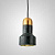 Подвесной Светильник Jazz Stone Green Brass By Imperiumloft