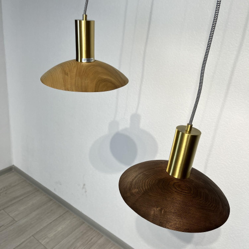 Подвесной Светильник Wood Light Brown By Imperiumloft