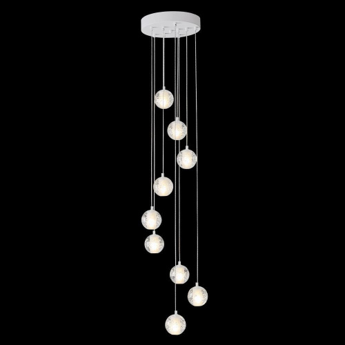 Подвесная люстра Crystal Lux Gaspar SP9 D300 White Подвесная люстра Crystal Lux Gaspar SP9 D300 White