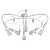 Потолочная люстра Lightstar Aereo 711060