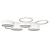 Потолочный светодиодный светильник Loft IT Pin 10317/7 White