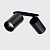 Встраиваемый спот Italline DANNY FR2 black