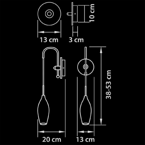 Бра Lightstar Pentola 803520