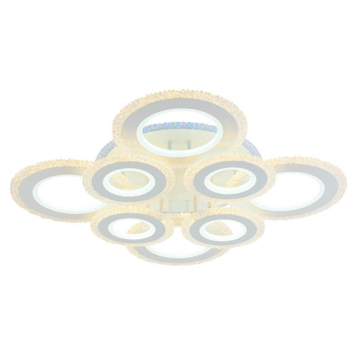 Потолочная светодиодная люстра Profit Light 8081/4+4 WHT