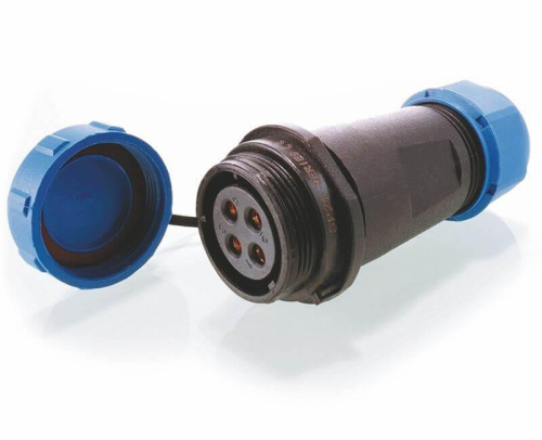 Адаптер 2-х полюсный папа Deko-Light adapter Weipu 4-pole female 132611