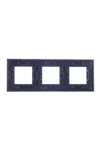 Рамка 3-постовая ABB Zenit серебро 2CLA227300N1301 Рамка 3-постовая ABB Zenit серебро 2CLA227300N1301