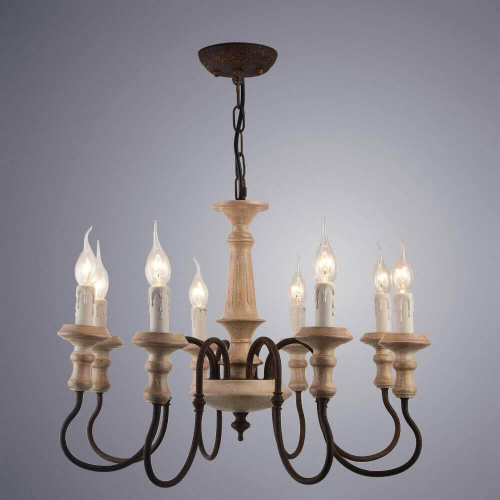 Подвесная люстра Arte Lamp A1700LM-8BR Подвесная люстра Arte Lamp A1700LM-8BR