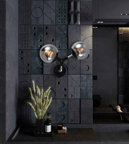 Бра Seven Fires Grozotto SF3311/2W-MBK-CR