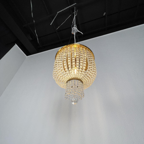 Потолочная Люстра Jacqueline White Sconce Brass By Imperiumloft