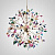 Потолочная Люстра Agate 8 L12 Multicolor By Imperiumloft