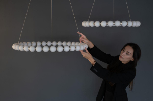 Подвесной светодиодный светильник Milosh Tendence 0851CL-60GD