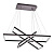 Подвесной светильник LED4U L11001-3HL BR