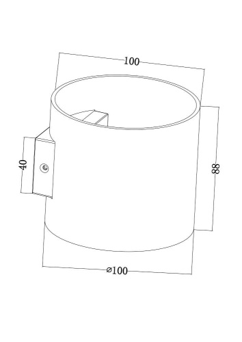 Бра Maytoni Rond C066WL-01B Бра Maytoni Rond C066WL-01B