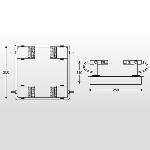Светодиодный спот Zumaline Tolo CK161213-4